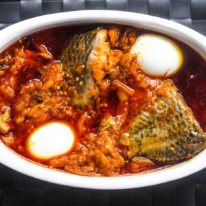 Egg in stew
